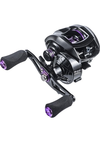 Baitcasting Reel 2 + 1 Bb 7.2: 1 Balıkçılık Reel 18LB Sürükle 7 Magnet Fren Sistemi Sağ El (Yurt Dışından)