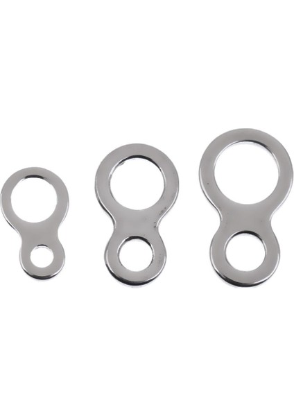 50 Adet Balıkçılık Kelebek Jigging Şekil 8 Yüzük Tainless Teel Assist Hooks S (Yurt Dışından)