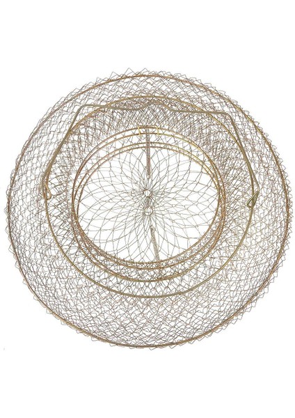 Katlanabilir Metal Tel Istakoz Örgü Balıkçılık Net Karides Kafes Tuzağı Net (Yurt Dışından) fırsatları