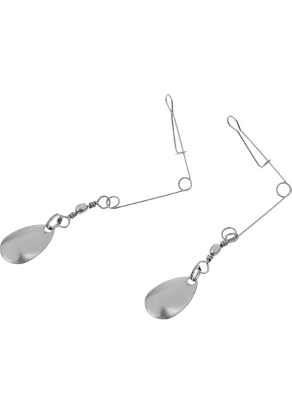 5 Adet Spinner Pürüzsüz Kaşık Rigs Spinners Spinnerbait Balıkçılık Lures (Yurt Dışından) indirimleri