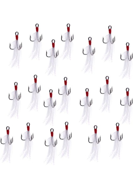 20 Adet Balıkçılık Tiz Kanca Ile Tüy Lure Yem Kanca Yapımı Değiştirme (Yurt Dışından) fiyatları