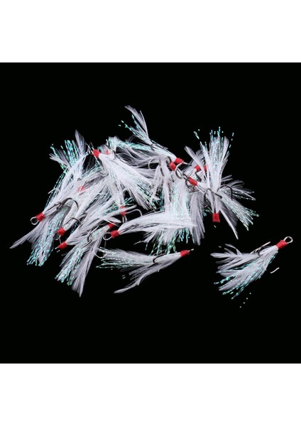 20 Adet Balıkçılık Tiz Kanca Ile Tüy Lure Yem Kanca Yapımı Değiştirme (Yurt Dışından) fırsatları