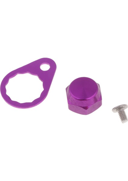 Balıkçılık Reel Kolu Onarım Parçaları Baitcasting Reel Vidası Mor - Sol El (Yurt Dışından)