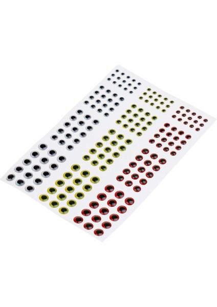 183 Adet 2d Balıkçılık Cazibesi Gözler Balıkçılık Gözler Yem Sinek Bağlama Lure Jig Craft (Yurt Dışından) modelleri