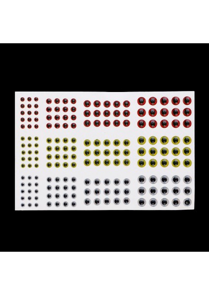 183 Adet 2d Balıkçılık Cazibesi Gözler Balıkçılık Gözler Yem Sinek Bağlama Lure Jig Craft (Yurt Dışından) indirimleri