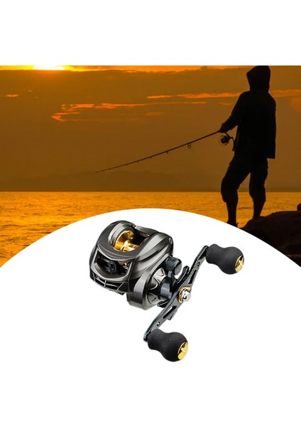 7.2: 1 Baitcasting Reel 12 + 1bb 8kg Sürükle 12 Seviye Manyetik Fren Sağ El (Yurt Dışından)