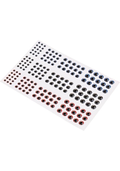 183 Adet 3/4/5/6mm Dıy 3D Simülasyon Holografik Balıkçılık Lures Göz Sinek Balıkçılık (Yurt Dışından)