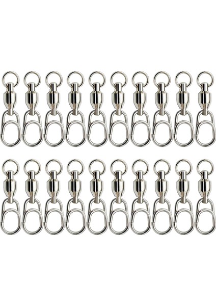 Rulman Yapış Klipsi Ile Balıkçılık Döner Paslanmaz Çelik Konnektör (Yurt Dışından)