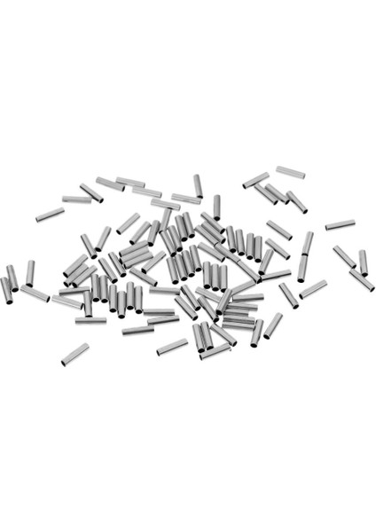 100 Parça Sıkma Döngüleri Kollu 1,0mm - 2.0mm 1.8X8MM (Yurt Dışından)