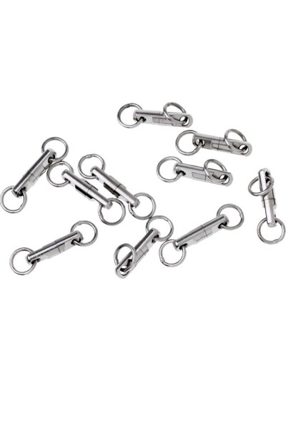 10 Adet Balıkçılık Rulman Fırdöndüler Ağır Büyük Oyun Balıkçılık Swivels 3.5mm (Yurt Dışından) fırsatları