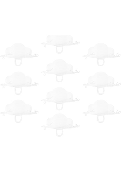 10 Yüz Ağız Koruma Anti Splash Otel Mutfak Için Catering Koruyucu Vizör (Yurt Dışından)