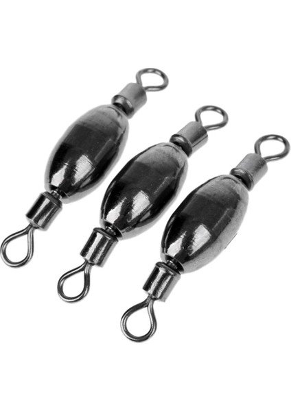 3 Adet Balıkçılık Varil Swivels Hızlı Bataklıklar Deniz Kursu Barell Rig Swivels 5.25G (Yurt Dışından)