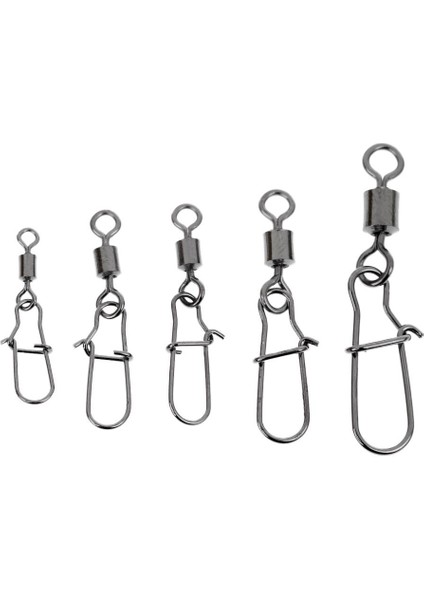 95 Adet / Kutu Balıkçılık Snaps Haddeleme Döner Konnektör Ile Fırdöndüler (Yurt Dışından)