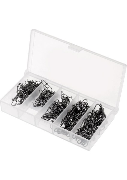 95 Adet / Kutu Balıkçılık Snaps Haddeleme Döner Konnektör Ile Fırdöndüler (Yurt Dışından) fiyatları