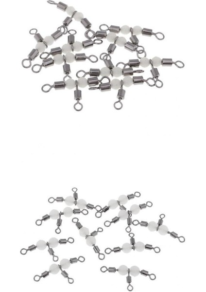 20X Sıcak 3 Yollu Haddeleme Swivels Namlu Üçlü Takımı T Şekli Hattı Konnektörleri (Yurt Dışından)