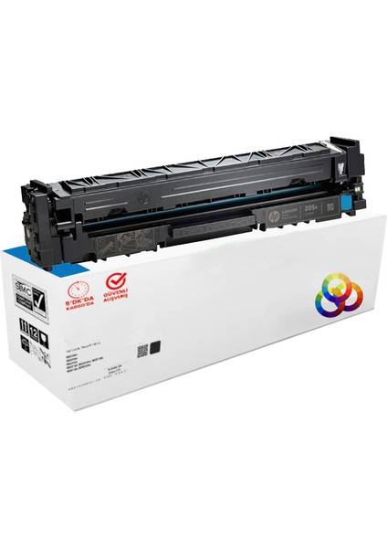 CF531A Hp Colour Laserjet Pro Mfp M181 Yazıcı Muadil Toneri 205A Mavi