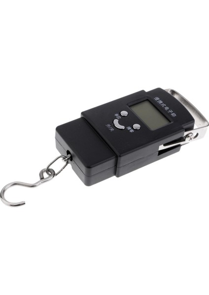 LCD Elektronik Denge Dijital Balıkçılık Kanca Asılı Ölçek Beyaz Arka Işık (Yurt Dışından)