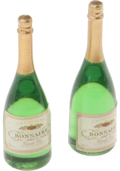 4 Adet Dollhouse Minyatür Şarap Şişeleri Şampanya Içecek Şişeleri 1/12 Ölçekli (Yurt Dışından) fırsatları