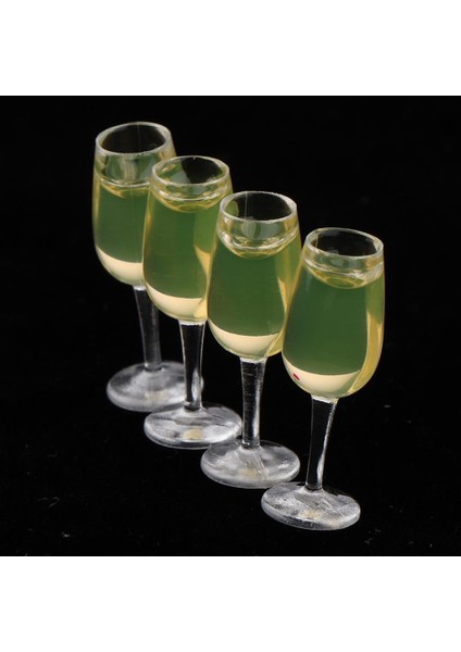 6 Parça 1:12 Dollhouse Mutfak Yemek Odası Aksesuar Şarap Şişeleri Kupalar Kiti (Yurt Dışından) indirimleri