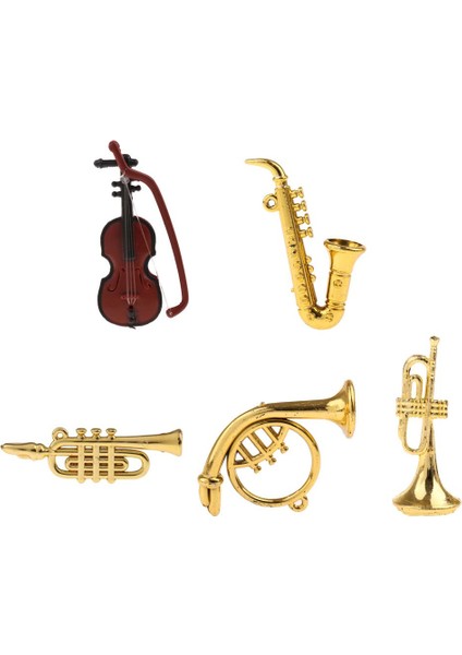 1/12 Dollhouse Minyatür Müzikal Enstrüman Keman Müzik Odası Aksesuar (Yurt Dışından)