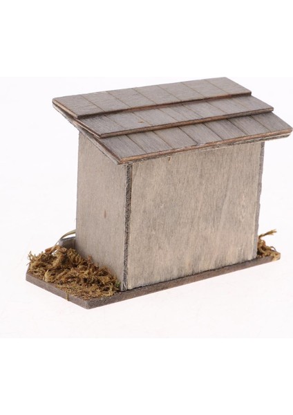1/12 Minyatürler Dollhouse Ahşap Simülasyon Tavuk Koyu Dekorasyonu (Yurt Dışından) indirimleri