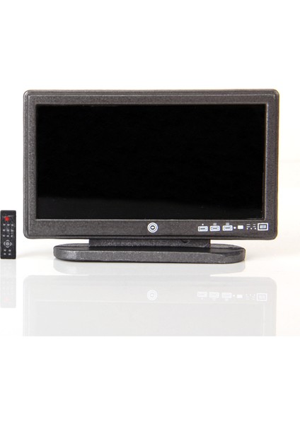Dollhouse Minyatür Mobilya Geniş Ekran Düz Panel LCD Tv / Uzaktan Gri (Yurt Dışından)