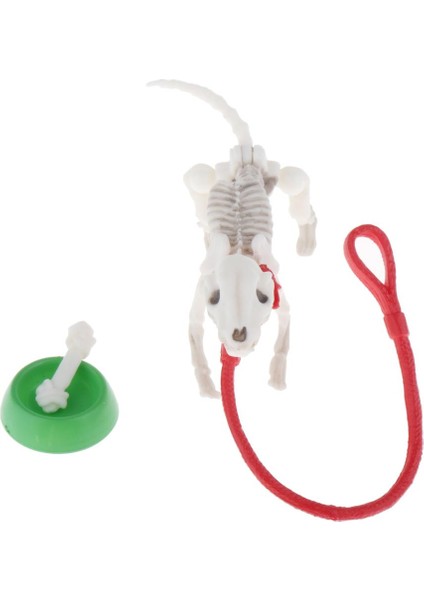 Sevimli Poz Iskelet Modeli Köpek Masa Masası Kitap Mini Şekil Çocuk Oyuncakları Hediyeler (Yurt Dışından)