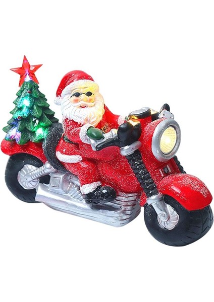 Komik Santa Figürinler 7 "santa Claus Işık Dekor Için Şişme Kapalı (Yurt Dışından)