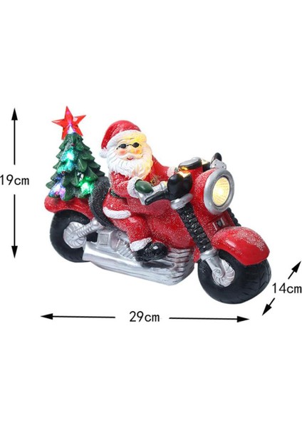 Komik Santa Figürinler 7 "santa Claus Işık Dekor Için Şişme Kapalı (Yurt Dışından)