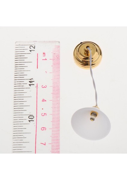 1/12 Ölçekli Dollhouse Minyatür Nefis Tavan Lambası Işık Odası Dekorasyon (Yurt Dışından) fırsatları