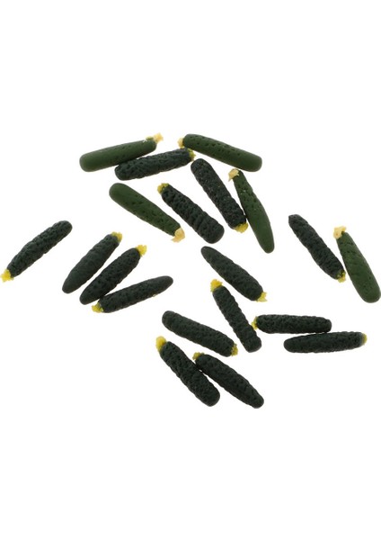 10 Minyatür Simülasyon Salatalık Modeli 1/12 Dollhouse Pişirme Accs (Yurt Dışından)