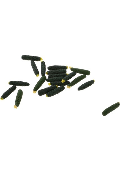 10 Minyatür Simülasyon Salatalık Modeli 1/12 Dollhouse Pişirme Accs (Yurt Dışından) modelleri