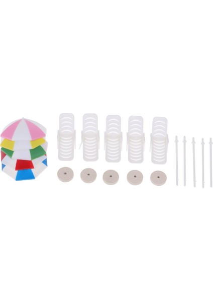 5 Takım 1/12 Dollhouse Plastik Plaj Sandalye Şemsiye Çocuklar Oyun Oyuncak # 6 Pretend (Yurt Dışından) fırsatları