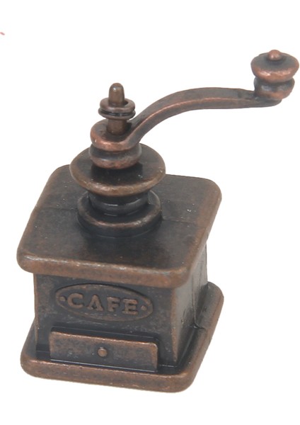 Antik Bronz 1/12 Ölçekli Minyatür Kahve Öğütücü Dollhouse Minyatür Aksesuar (Yurt Dışından) fiyatları