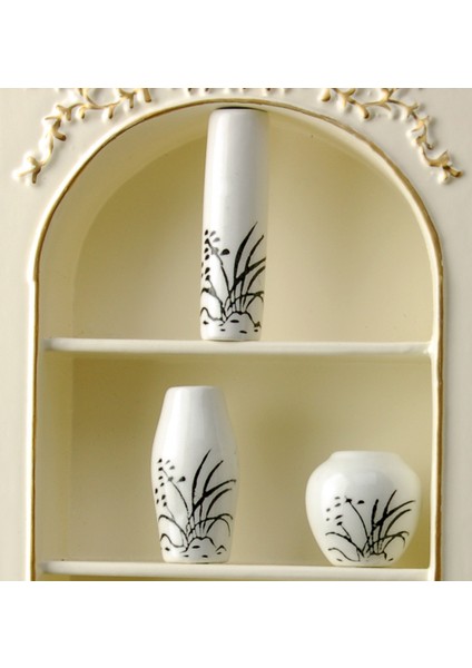 Prettyia 2 Takım Çin Porselen Vazo 1/12 Dollhouse Minyatür Ev Ürün (Yurt Dışından) indirimleri