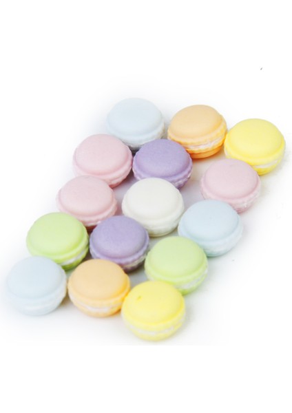 1/12 Dollhouse Minyatür Mutfak Gıda Accs Macarons Kremalı Kek Seti 15 Adet (Yurt Dışından) fiyatları