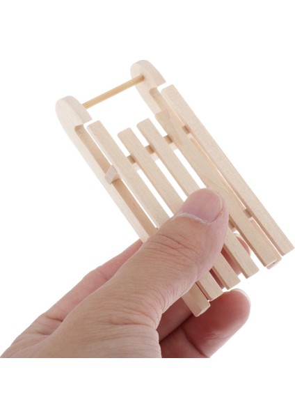 2 Adet Dollhouse Minyatür Açık Ahşap Kızak Kar Sled Unfinshed Boyalı (Yurt Dışından) indirimleri