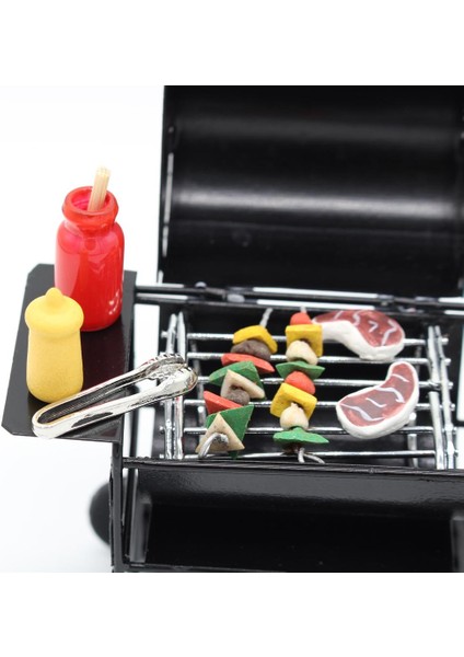 Dollhouse 1:12 Ölçekli Minyatür Mobilya Koleksiyon Mini Barbekü Barbekü Modeli (Yurt Dışından) fırsatları
