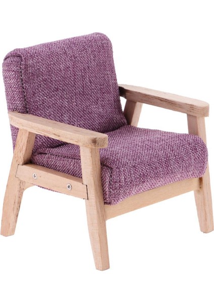 Mor Kanepe Model Set Minyatür Seti 1:12 Ölçekli Dollhouse Mobilya Modeli (Yurt Dışından) indirimleri