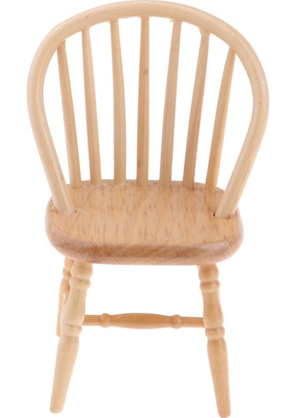 2 Adet 1/12 Dollhouse Mini Ahşap Yemek Odası Için Ahşap Yavru Arka Sandalye (Yurt Dışından) fiyatları