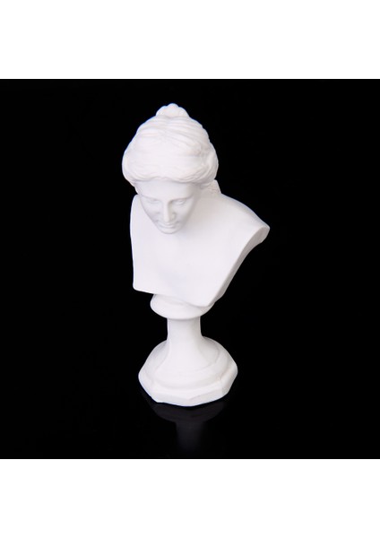 1/12 Dollhouse Minyatür Reçine Heykeli Venüs Büstü Heykel Beyaz Ev Dekor (Yurt Dışından)