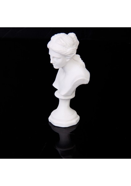 1/12 Dollhouse Minyatür Reçine Heykeli Venüs Büstü Heykel Beyaz Ev Dekor (Yurt Dışından)