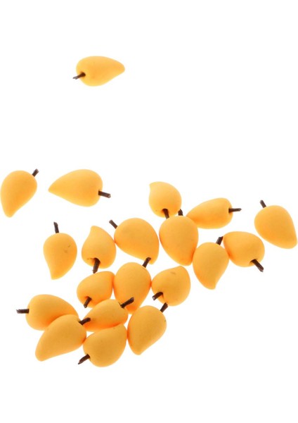 10 Parça 1:12 Ölçekli Dollhouse Meyve Yiyecek Minyatür Mini Mango (Yurt Dışından)