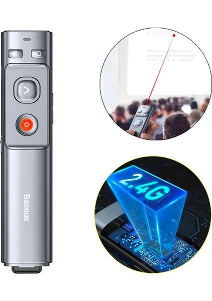 Projeksiyon Sunum Kırmızı Lazer Işaretçili Uzaktan Kumanda Presenter WKCD000013 fiyatları