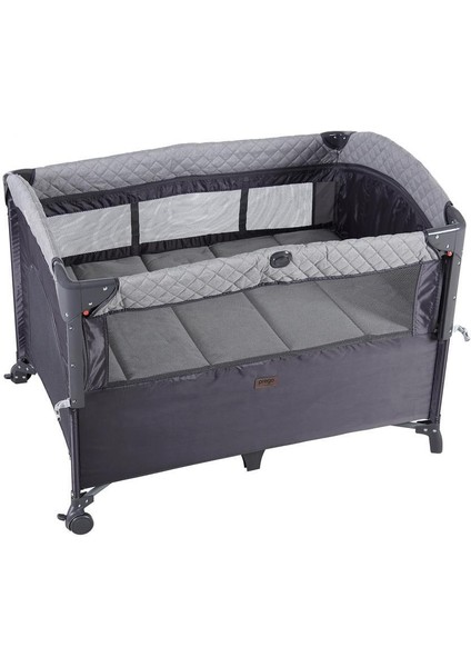 Miami Basic Anne Yanı Oyun Parkı Park Yatak 70X110 Gri+Yatak 8041 fırsatları