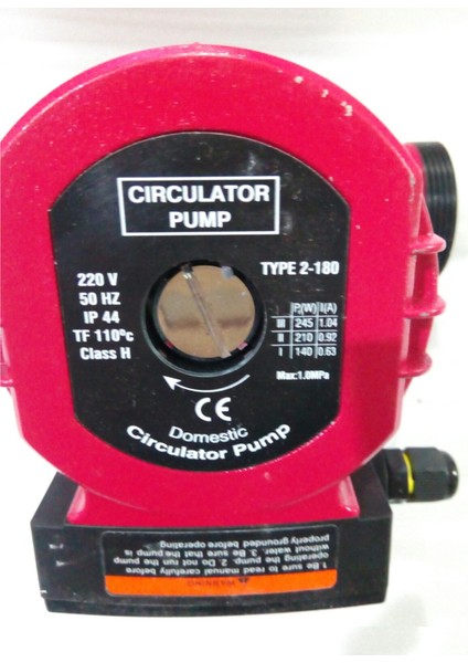 Kömürlü Kazan Sirkülasyon Pompası - Devir Daim 32 - 80 - 180 fırsatları