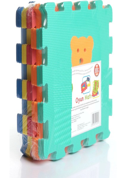 Sevimli Hayvanlar 10 Parça Eğitici Bebek Puzzle Oyun Matı Yer Karosu indirimleri