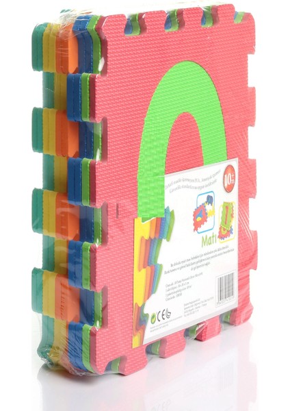 Eğlenceli Numaralar 10 Parça Eğitici Bebek Puzzle Oyun Matı Yer Karosu fırsatları
