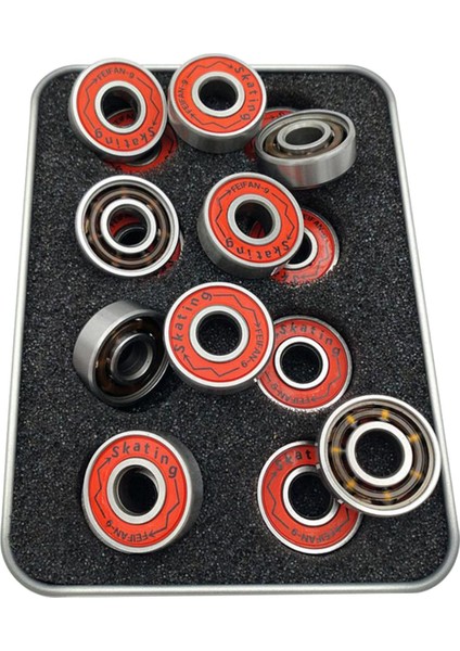 16X Kaykay Rulmanlar Longboard Rulo Inline Rulo Için Yedek Parçalar