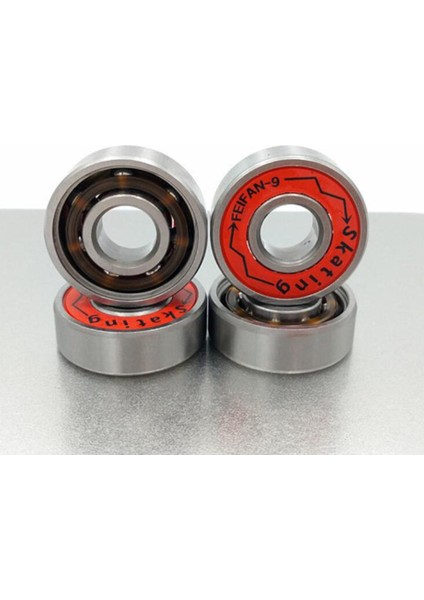 16X Kaykay Rulmanlar Longboard Rulo Inline Rulo Için Yedek Parçalar